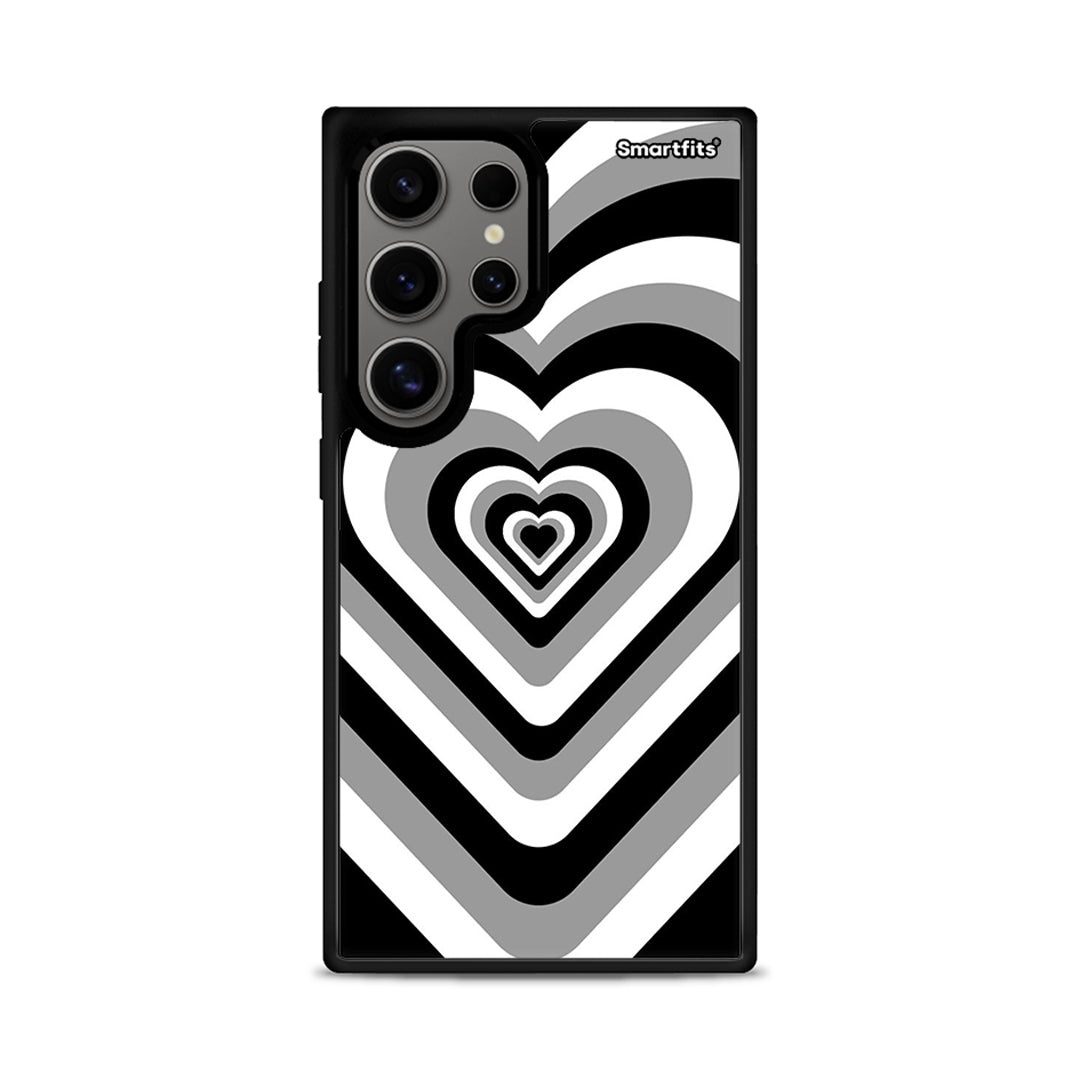 Black Hearts - Samsung Galaxy S24 Ultra θήκη