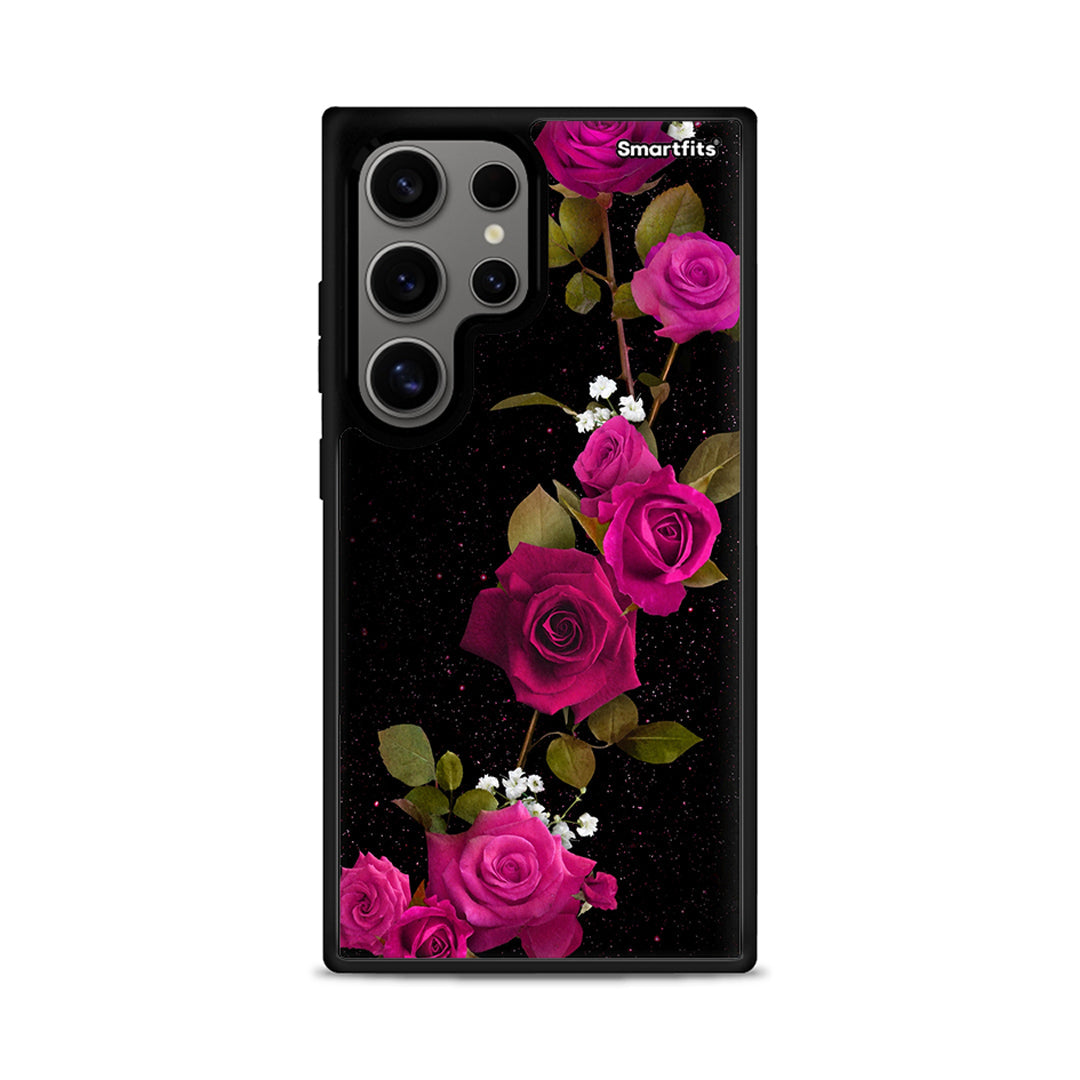 Flower Red Roses - Samsung Galaxy S24 Ultra θήκη