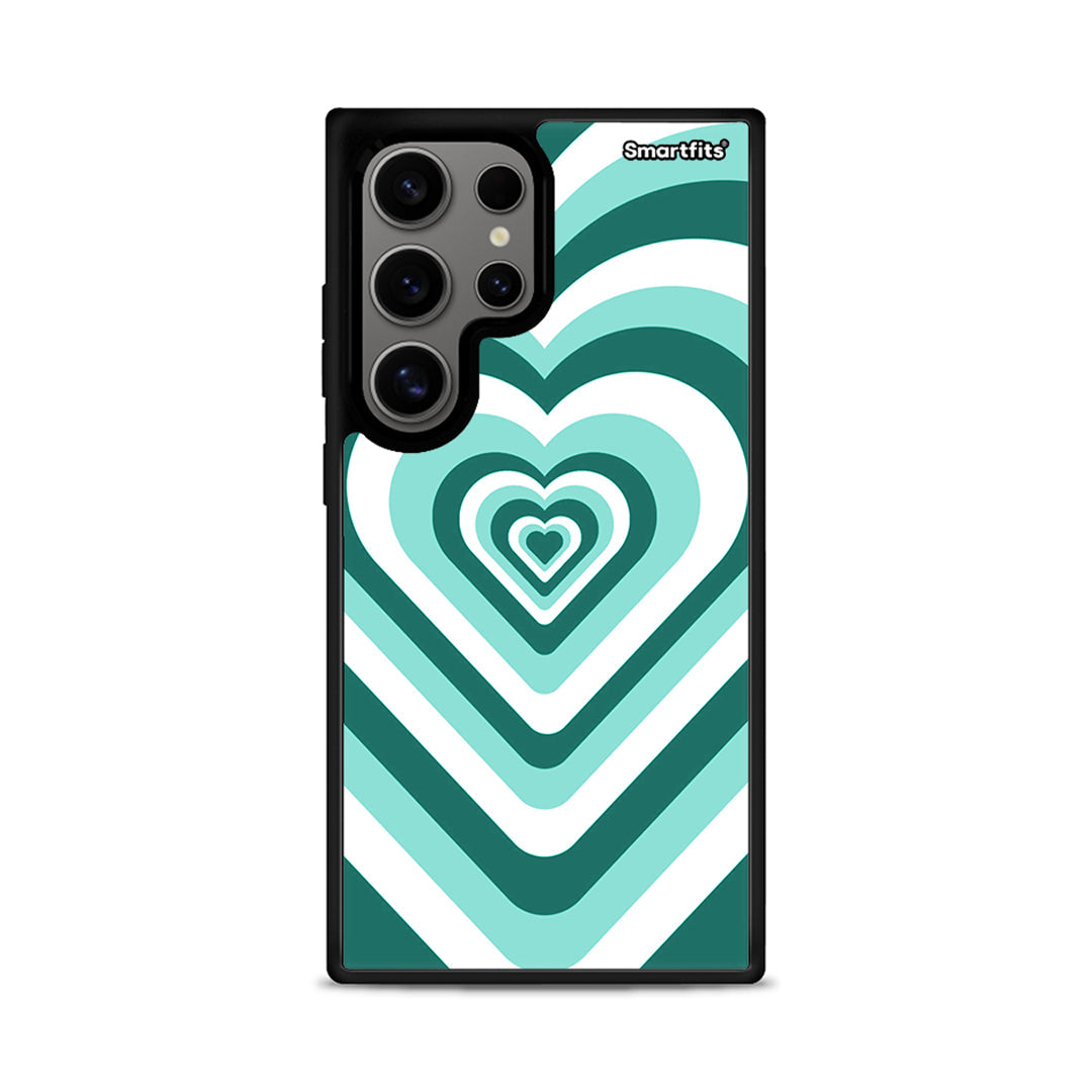 Green Hearts - Samsung Galaxy S24 Ultra θήκη