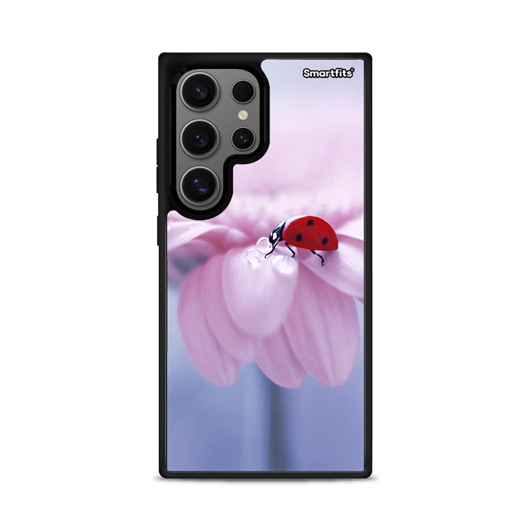 212 Ladybug Flower - Samsung Galaxy S24 Ultra θήκη