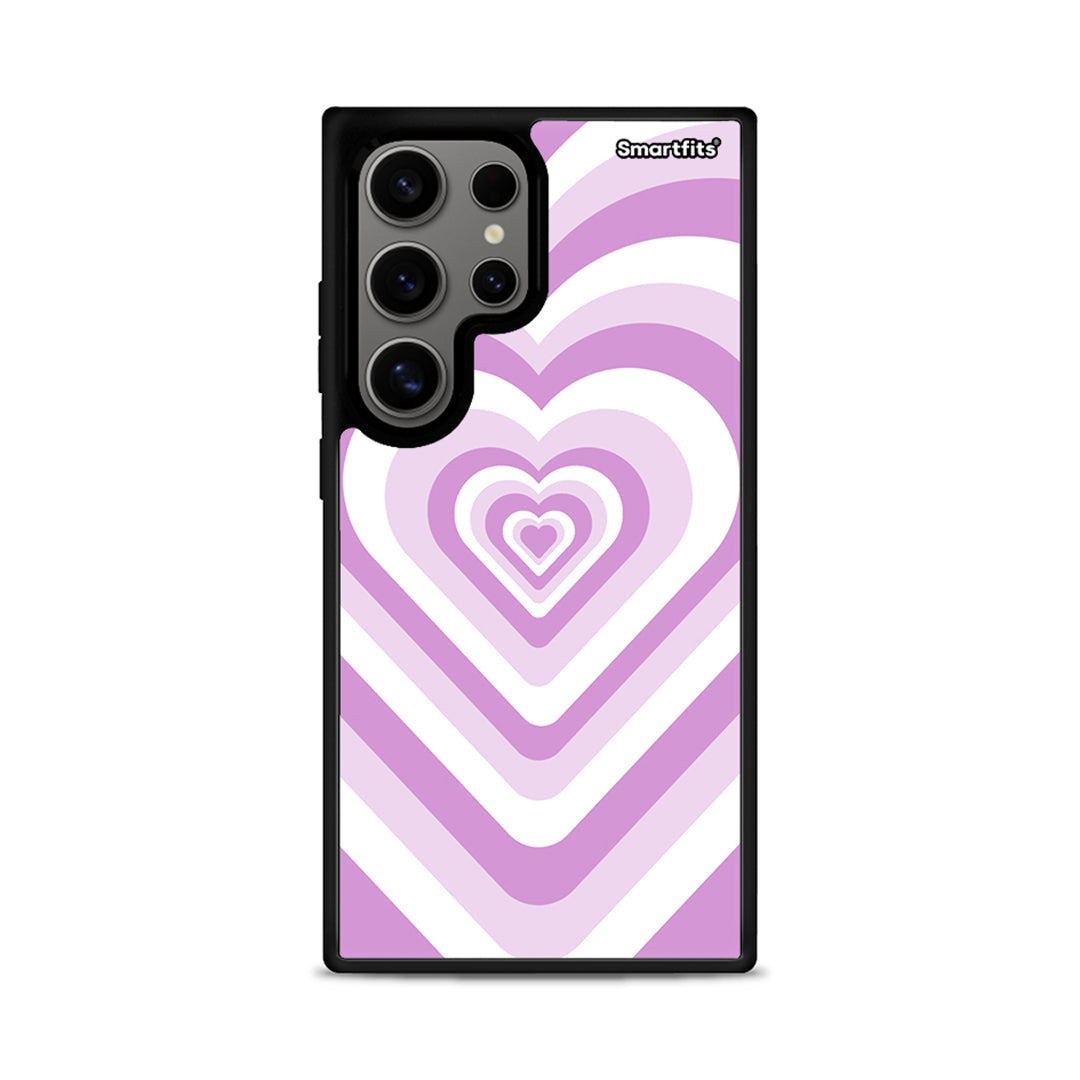 Lilac Hearts - Samsung Galaxy S24 Ultra θήκη