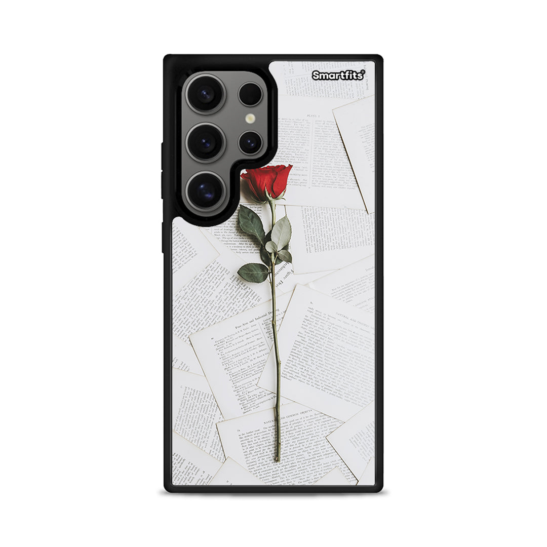 Red Rose - Samsung Galaxy S24 Ultra θήκη