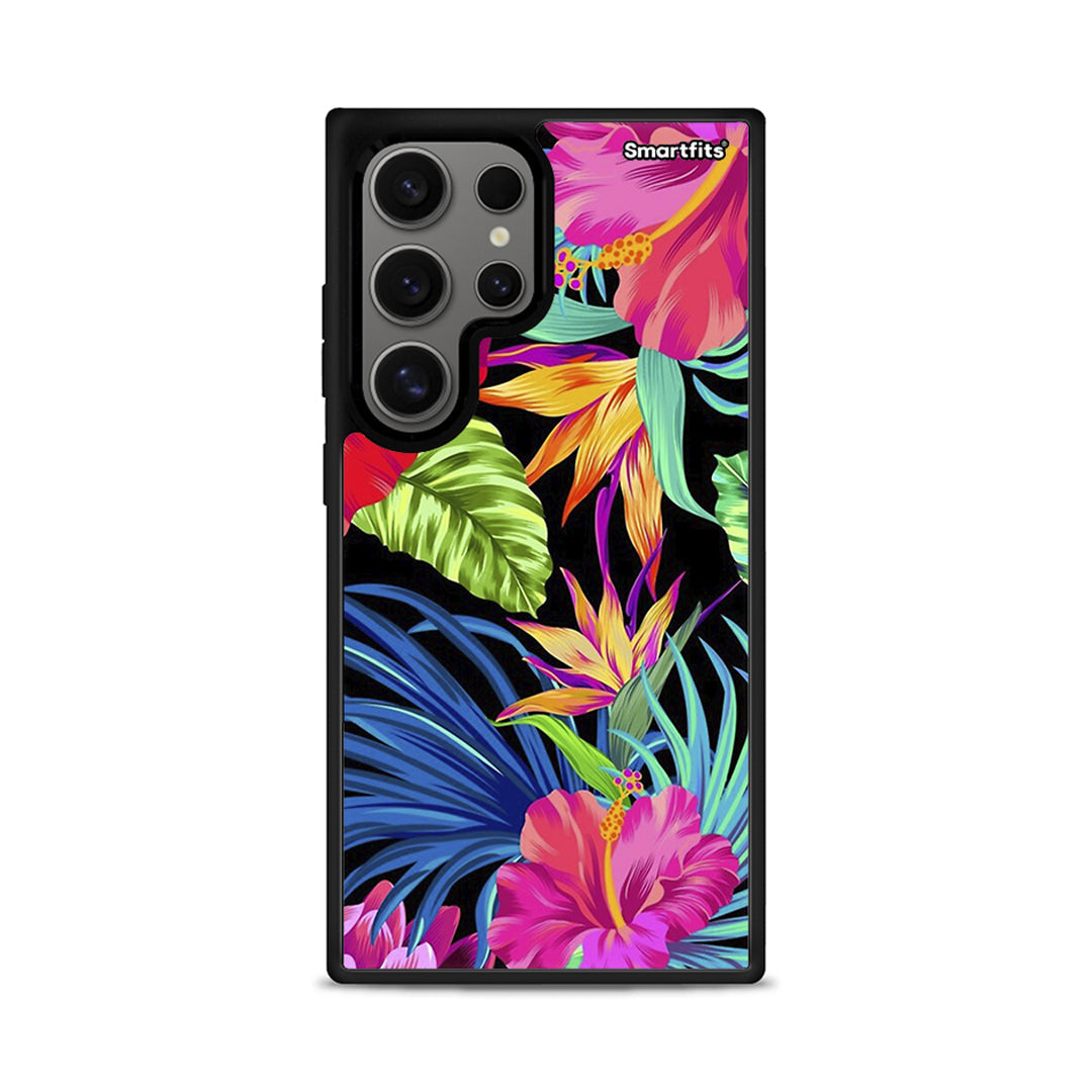 Tropical Flowers - Samsung Galaxy S24 Ultra θήκη