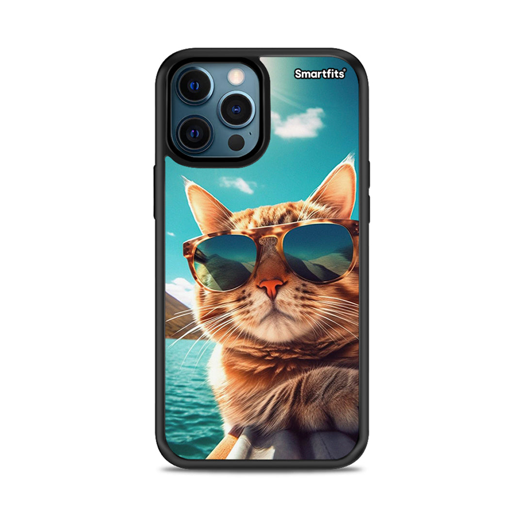 Summer Cat - iPhone 12 Pro θήκη
