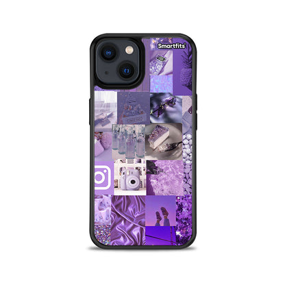 Purple Aesthetic Collage - iPhone 13 θήκη