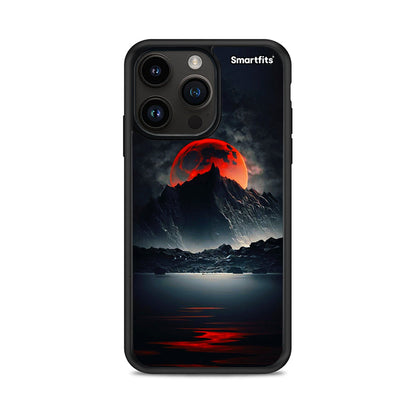 Red Full Moon - iPhone 14 Pro Max θήκη