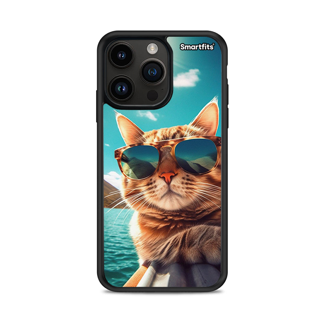 Summer Cat - iPhone 14 Pro Max θήκη