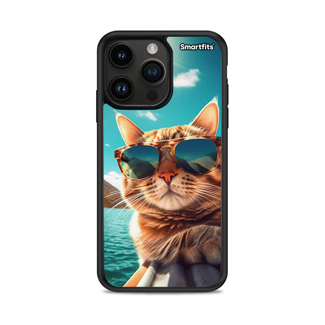 Summer Cat - iPhone 15 Pro Max θήκη