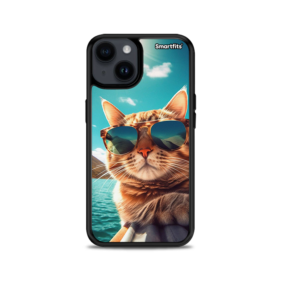 Summer Cat - iPhone 14 Plus θήκη