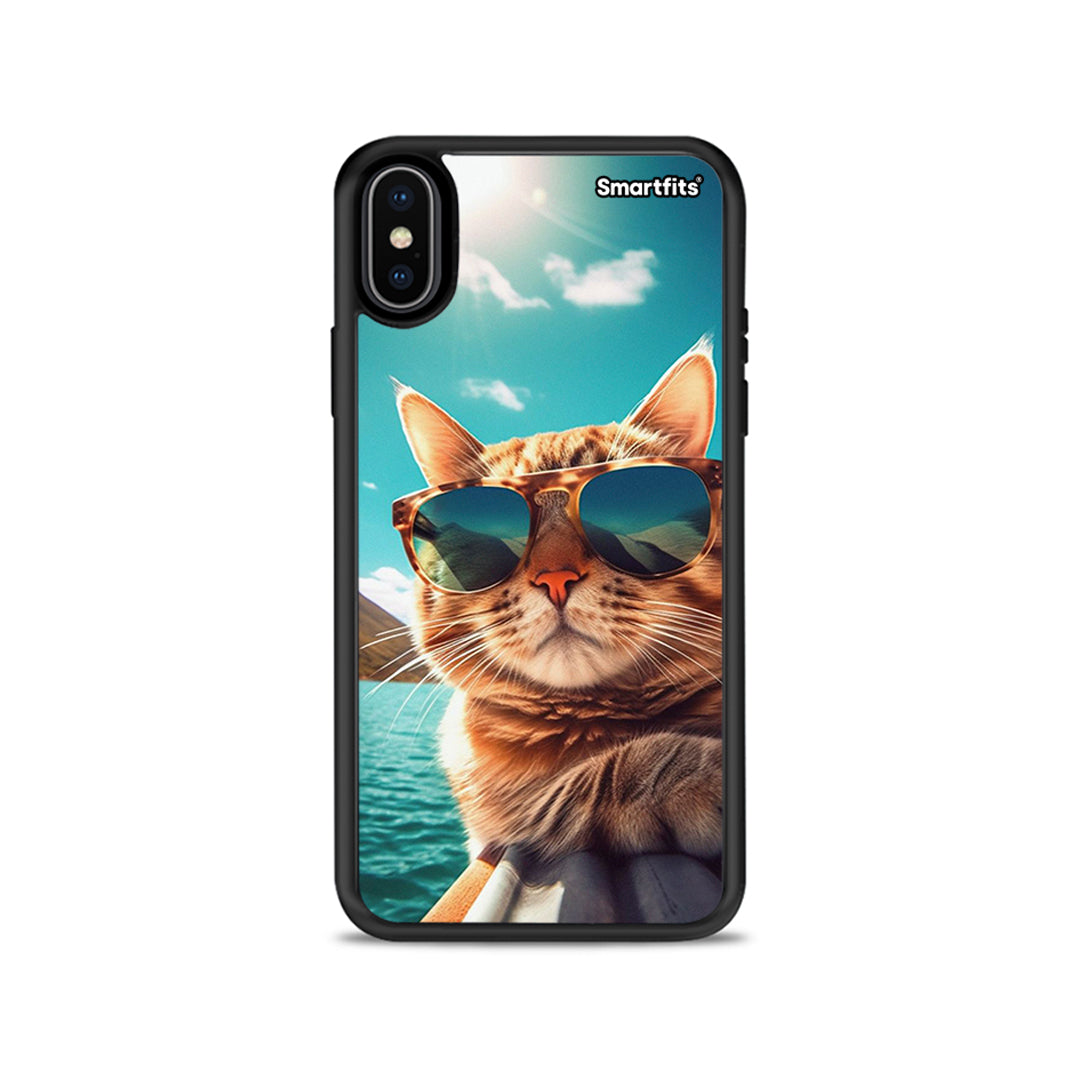 Summer Cat - iPhone X / Xs θήκη