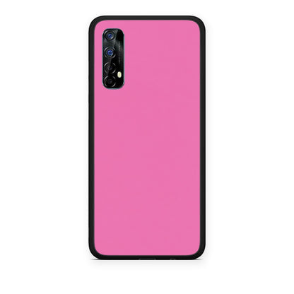 Θήκη Realme 7 Rose Pink από τη Smartfits με σχέδιο στο πίσω μέρος και μαύρο περίβλημα | Realme 7 Rose Pink case with colorful back and black bezels