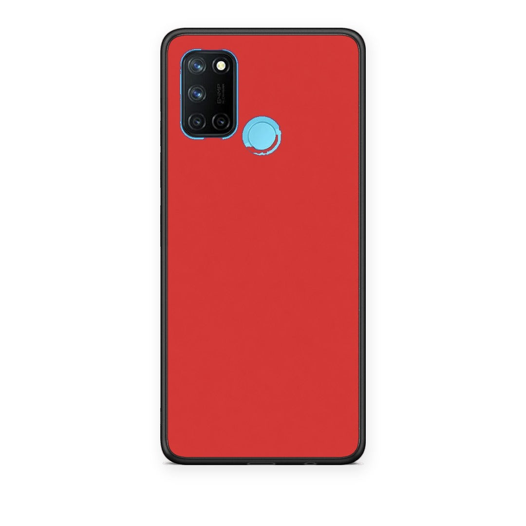Θήκη Realme 7i / C25 Poppy Red από τη Smartfits με σχέδιο στο πίσω μέρος και μαύρο περίβλημα | Realme 7i / C25 Poppy Red case with colorful back and black bezels