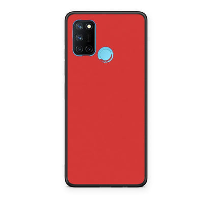 Θήκη Realme 7i / C25 Poppy Red από τη Smartfits με σχέδιο στο πίσω μέρος και μαύρο περίβλημα | Realme 7i / C25 Poppy Red case with colorful back and black bezels