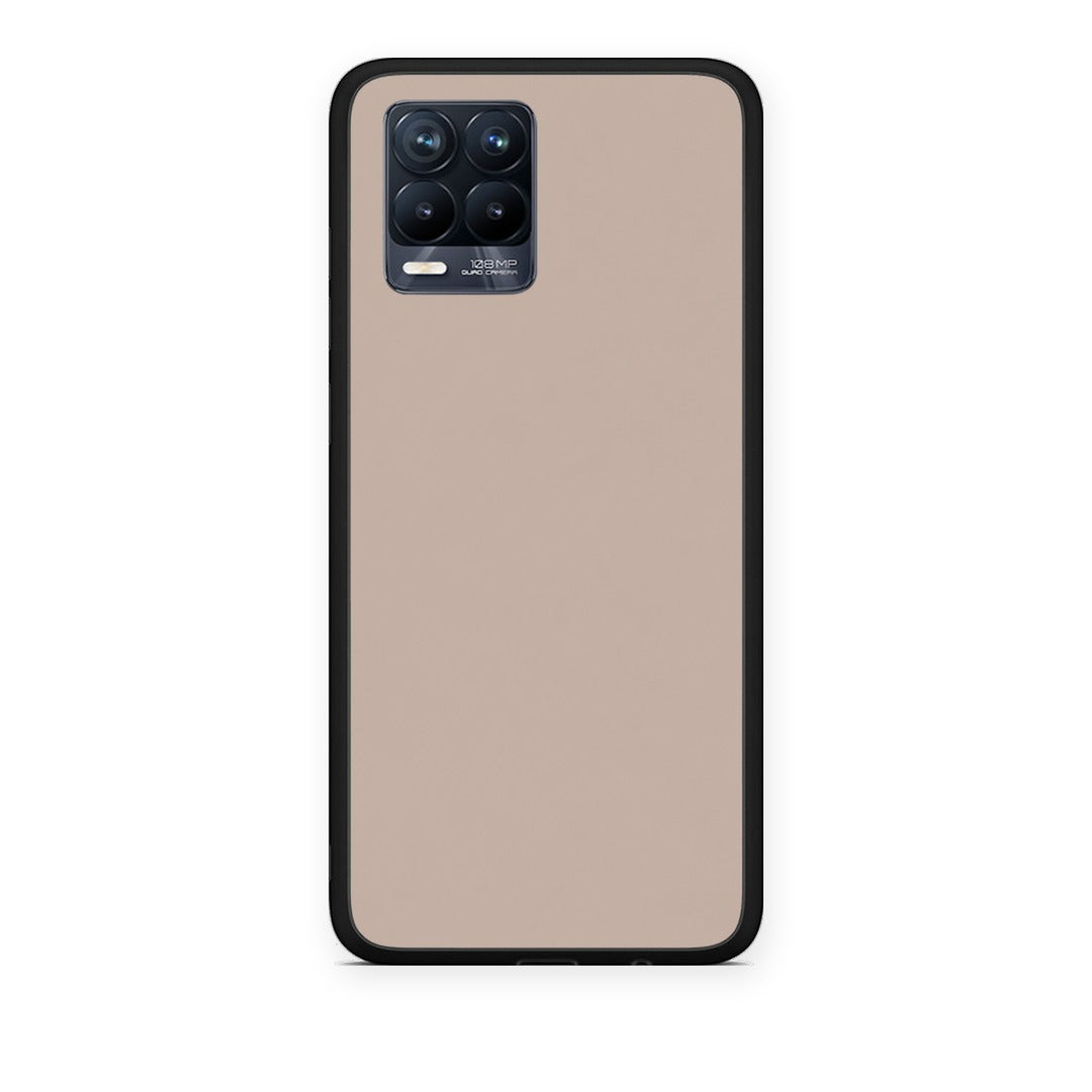 Θήκη Realme 8 / 8 Pro Blush Beige από τη Smartfits με σχέδιο στο πίσω μέρος και μαύρο περίβλημα | Realme 8 / 8 Pro Blush Beige case with colorful back and black bezels