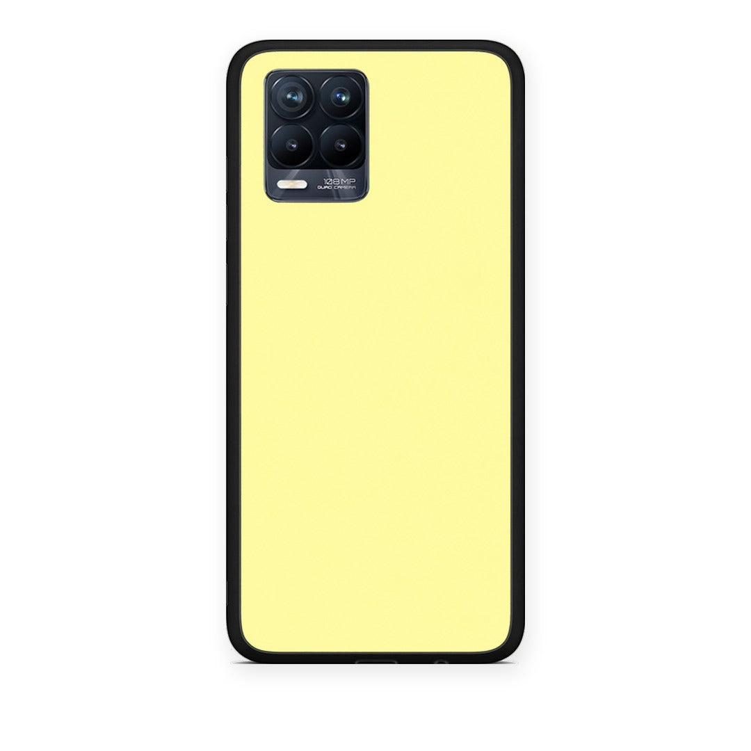 Θήκη Realme 8 / 8 Pro Butter Yellow από τη Smartfits με σχέδιο στο πίσω μέρος και μαύρο περίβλημα | Realme 8 / 8 Pro Butter Yellow case with colorful back and black bezels