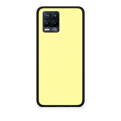 Θήκη Realme 8 / 8 Pro Butter Yellow από τη Smartfits με σχέδιο στο πίσω μέρος και μαύρο περίβλημα | Realme 8 / 8 Pro Butter Yellow case with colorful back and black bezels