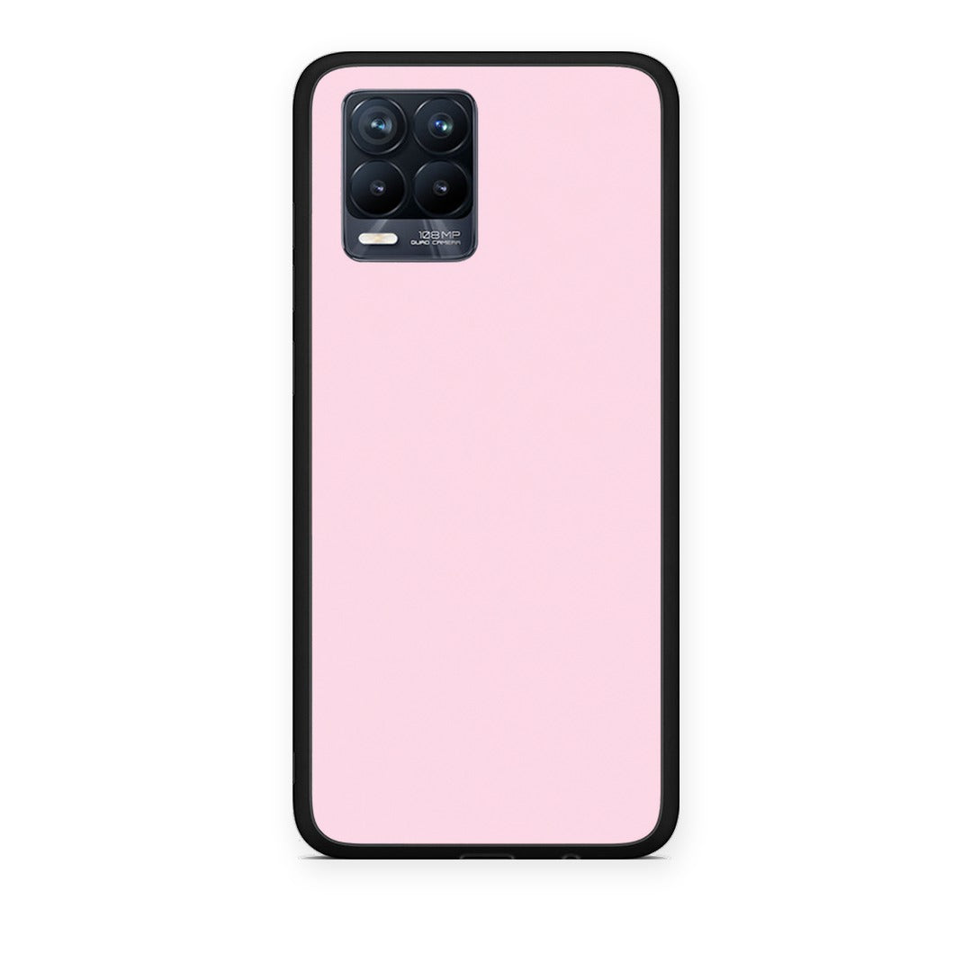Θήκη Realme 8 / 8 Pro Pale Pink από τη Smartfits με σχέδιο στο πίσω μέρος και μαύρο περίβλημα | Realme 8 / 8 Pro Pale Pink case with colorful back and black bezels