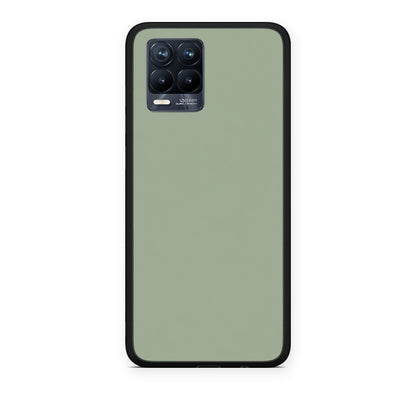 Θήκη Realme 8 / 8 Pro Sage Green από τη Smartfits με σχέδιο στο πίσω μέρος και μαύρο περίβλημα | Realme 8 / 8 Pro Sage Green case with colorful back and black bezels