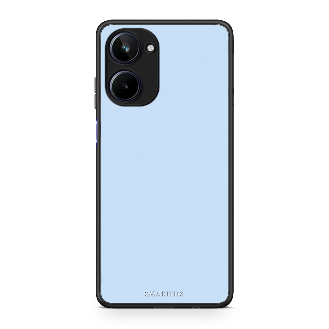 Θήκη Realme 10 Powder Blue από τη Smartfits με σχέδιο στο πίσω μέρος και μαύρο περίβλημα | Realme 10 Powder Blue case with colorful back and black bezels