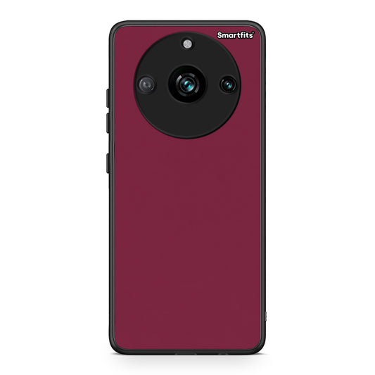 Θήκη Realme 11 Pro+ Burgundy από τη Smartfits με σχέδιο στο πίσω μέρος και μαύρο περίβλημα | Realme 11 Pro+ Burgundy case with colorful back and black bezels