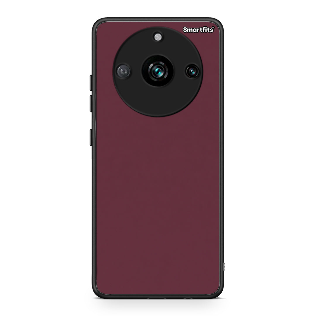 Θήκη Realme 11 Pro Muted Burgundy από τη Smartfits με σχέδιο στο πίσω μέρος και μαύρο περίβλημα | Realme 11 Pro Muted Burgundy case with colorful back and black bezels
