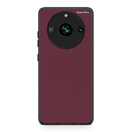 Θήκη Realme 11 Pro Muted Burgundy από τη Smartfits με σχέδιο στο πίσω μέρος και μαύρο περίβλημα | Realme 11 Pro Muted Burgundy case with colorful back and black bezels