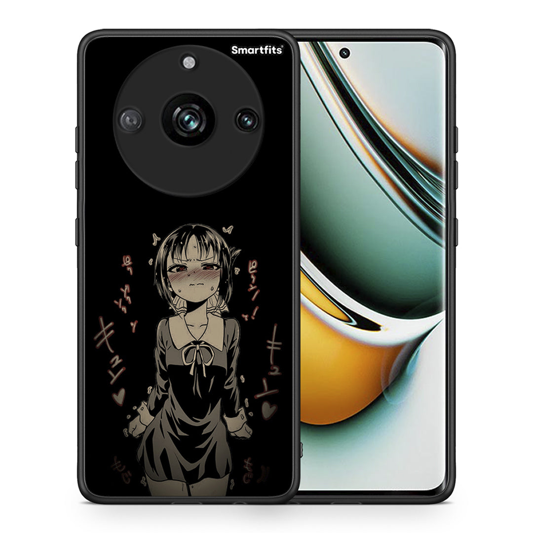 Θήκη Realme 11 Pro+ Anime Girl από τη Smartfits με σχέδιο στο πίσω μέρος και μαύρο περίβλημα | Realme 11 Pro+ Anime Girl case with colorful back and black bezels