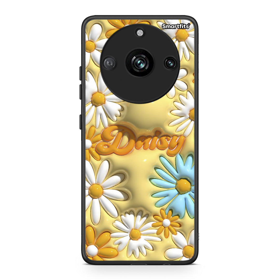 Realme 11 Pro Bubble Daisies θήκη από τη Smartfits με σχέδιο στο πίσω μέρος και μαύρο περίβλημα | Smartphone case with colorful back and black bezels by Smartfits