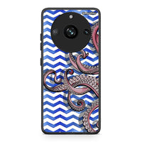 Thumbnail for Realme 11 Pro Chevron Devilfish θήκη από τη Smartfits με σχέδιο στο πίσω μέρος και μαύρο περίβλημα | Smartphone case with colorful back and black bezels by Smartfits