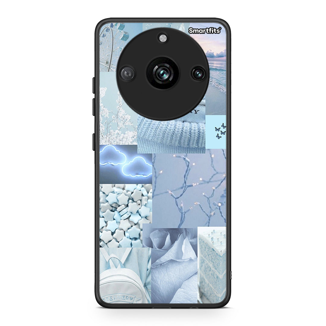 Realme 11 Pro Ciel Aesthetic Collage θήκη από τη Smartfits με σχέδιο στο πίσω μέρος και μαύρο περίβλημα | Smartphone case with colorful back and black bezels by Smartfits