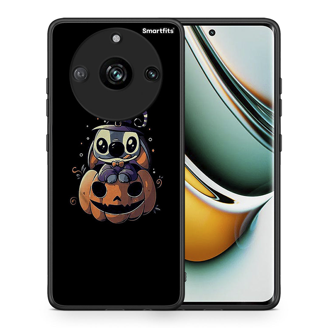 Θήκη Realme 11 Pro+ Halloween Stitch από τη Smartfits με σχέδιο στο πίσω μέρος και μαύρο περίβλημα | Realme 11 Pro+ Halloween Stitch case with colorful back and black bezels