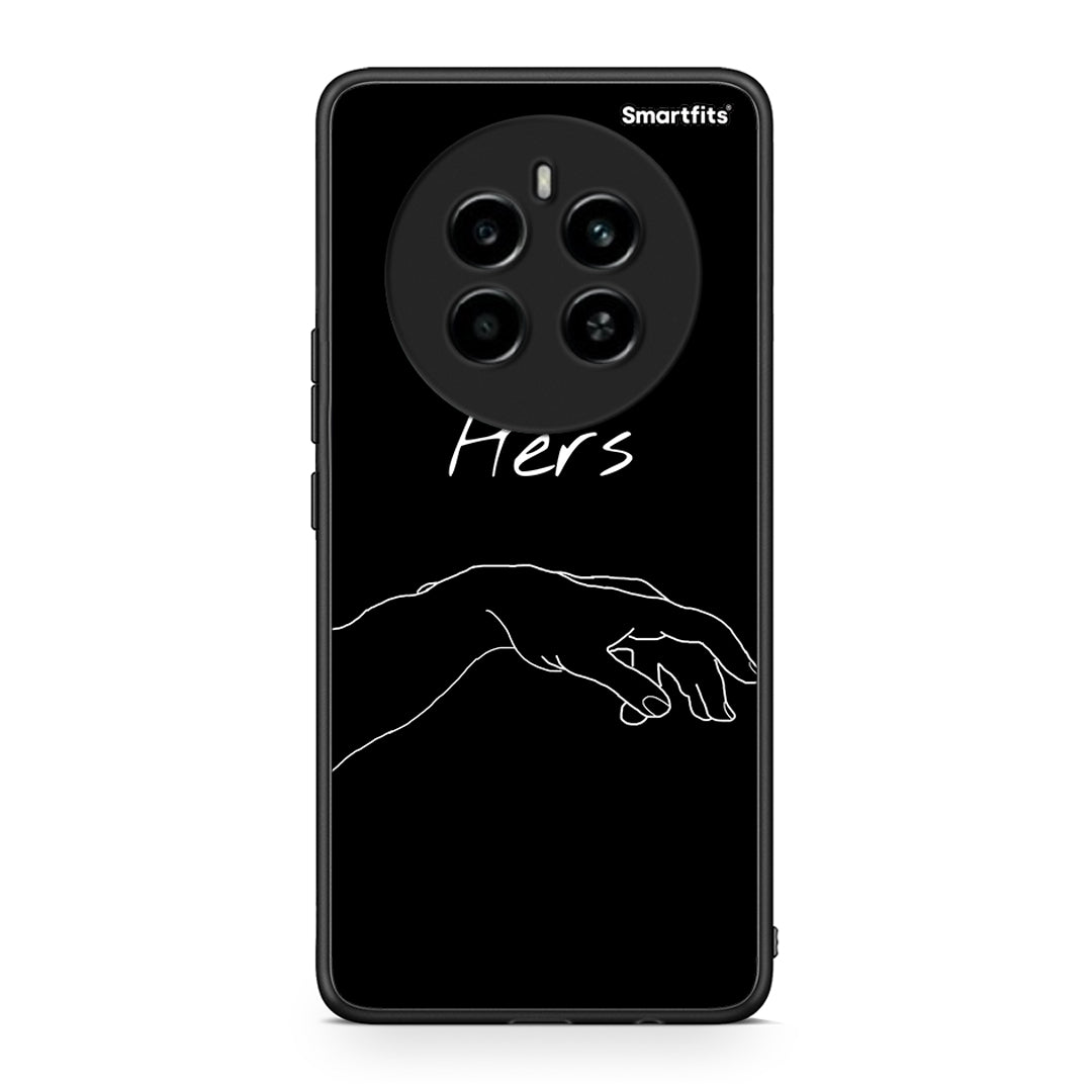 Realme 12 4G / 12+ / 13 4G Aeshetic Love 1 Θήκη Αγίου Βαλεντίνου από τη Smartfits με σχέδιο στο πίσω μέρος και μαύρο περίβλημα | Smartphone case with colorful back and black bezels by Smartfits