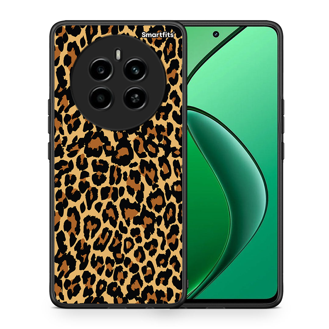 Θήκη Realme 12 4G / 12+ / 13 4G Leopard Animal από τη Smartfits με σχέδιο στο πίσω μέρος και μαύρο περίβλημα | Realme 12 4G / 12+ / 13 4G Leopard Animal case with colorful back and black bezels