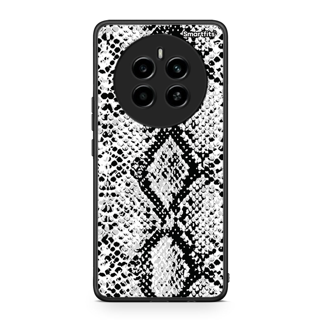 24 - Realme 12 4G / 12+ / 13 4G White Snake Animal case, cover, bumper