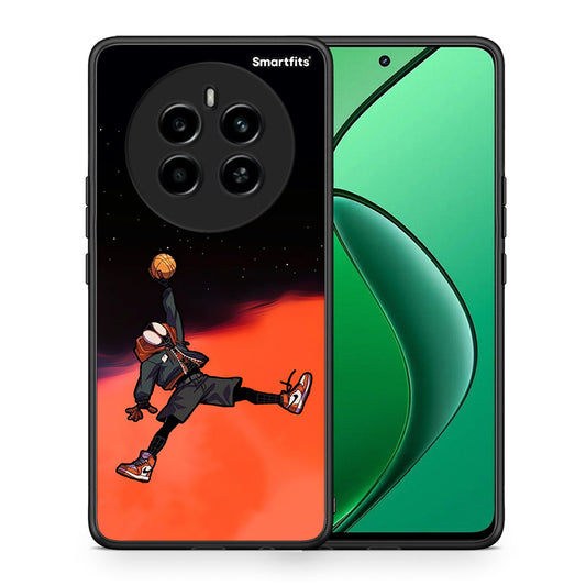 Θήκη Realme 12 4G / 12+ / 13 4G Basketball Hero από τη Smartfits με σχέδιο στο πίσω μέρος και μαύρο περίβλημα | Realme 12 4G / 12+ / 13 4G Basketball Hero case with colorful back and black bezels