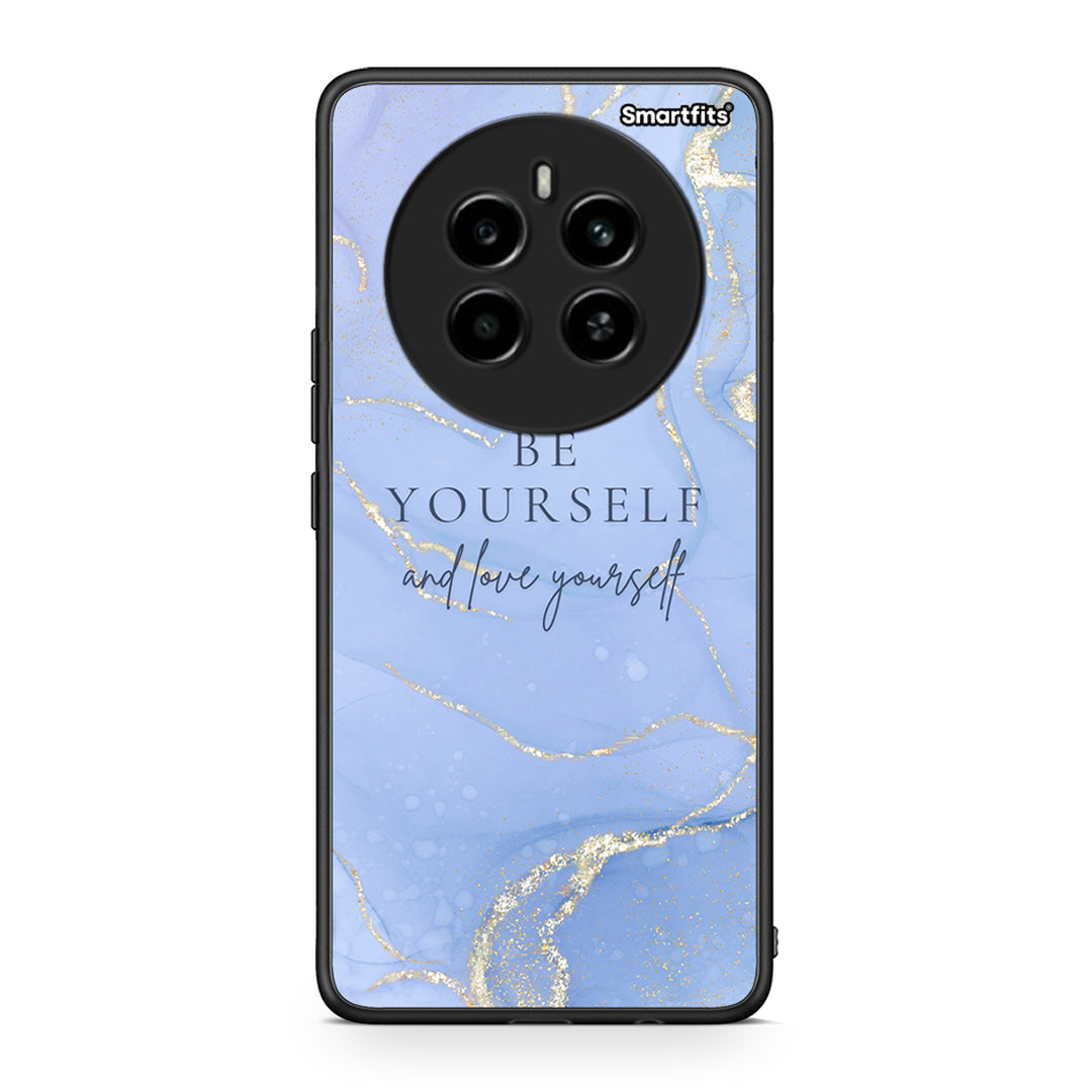 Realme 12 4G / 12+ / 13 4G Be Yourself θήκη από τη Smartfits με σχέδιο στο πίσω μέρος και μαύρο περίβλημα | Smartphone case with colorful back and black bezels by Smartfits