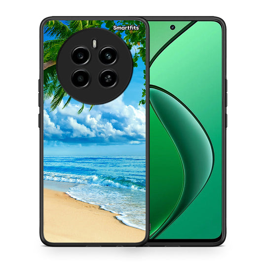 Θήκη Realme 12 4G / 12+ / 13 4G Beautiful Beach από τη Smartfits με σχέδιο στο πίσω μέρος και μαύρο περίβλημα | Realme 12 4G / 12+ / 13 4G Beautiful Beach case with colorful back and black bezels