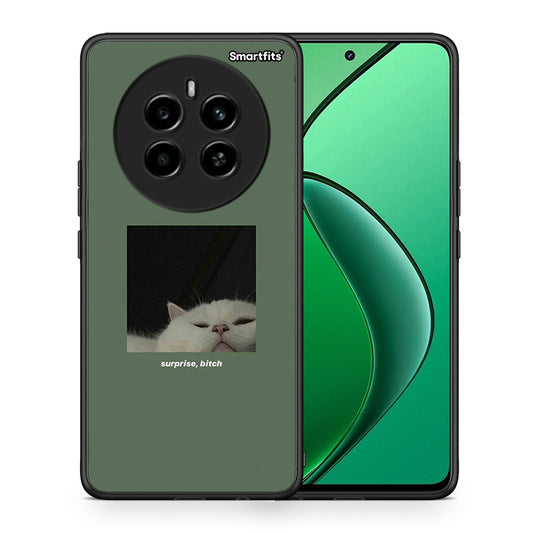 Θήκη Realme 12 4G / 12+ / 13 4G Bitch Surprise από τη Smartfits με σχέδιο στο πίσω μέρος και μαύρο περίβλημα | Realme 12 4G / 12+ / 13 4G Bitch Surprise case with colorful back and black bezels