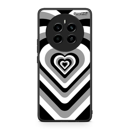 Realme 12 4G / 12+ / 13 4G Black Hearts θήκη από τη Smartfits με σχέδιο στο πίσω μέρος και μαύρο περίβλημα | Smartphone case with colorful back and black bezels by Smartfits