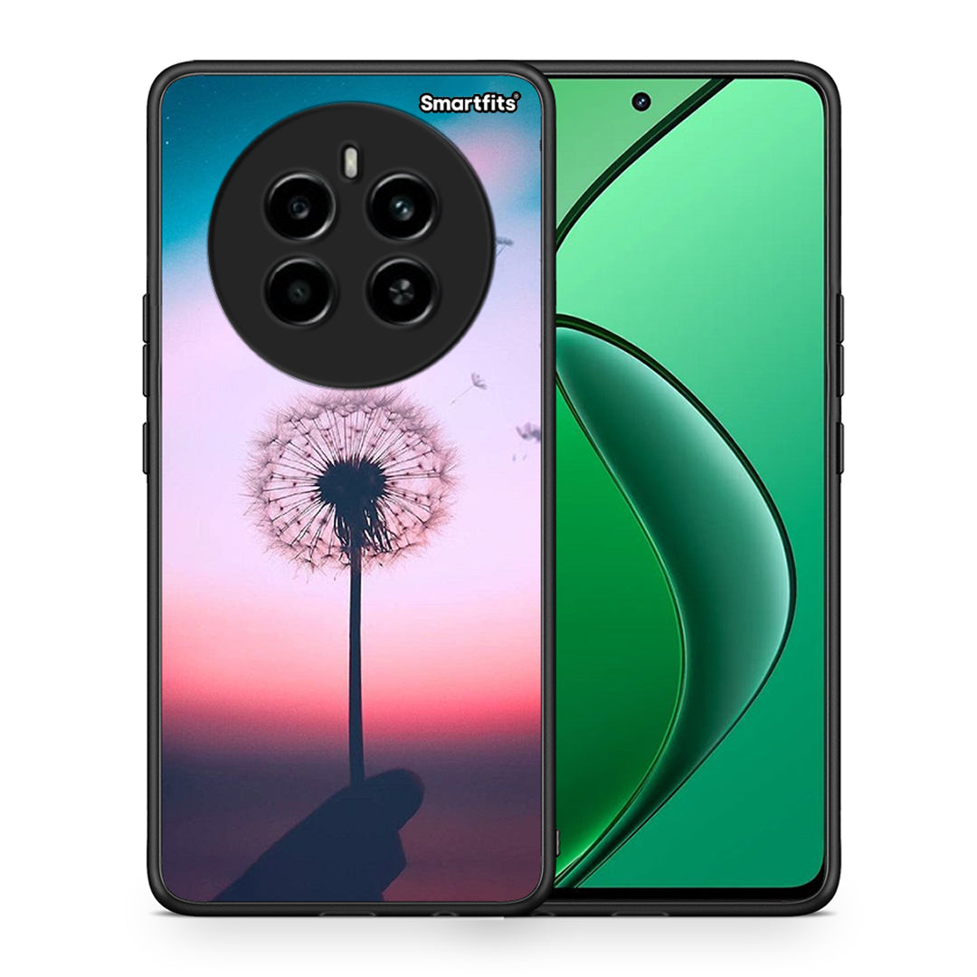 Θήκη Realme 12 4G / 12+ / 13 4G Wish Boho από τη Smartfits με σχέδιο στο πίσω μέρος και μαύρο περίβλημα | Realme 12 4G / 12+ / 13 4G Wish Boho case with colorful back and black bezels