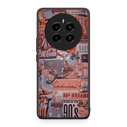 Realme 12 4G / 12+ / 13 4G Born In 90s θήκη από τη Smartfits με σχέδιο στο πίσω μέρος και μαύρο περίβλημα | Smartphone case with colorful back and black bezels by Smartfits