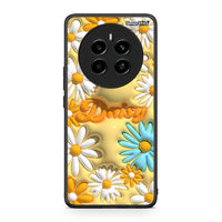 Thumbnail for Realme 12 4G / 12+ / 13 4G Bubble Daisies θήκη από τη Smartfits με σχέδιο στο πίσω μέρος και μαύρο περίβλημα | Smartphone case with colorful back and black bezels by Smartfits