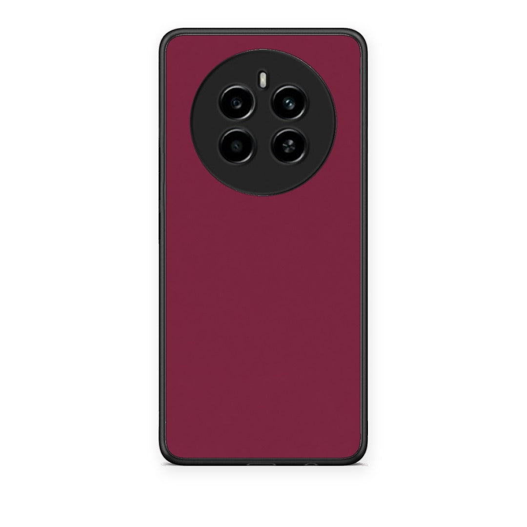 Θήκη Realme 12 4G / 12+ / 13 4G Burgundy από τη Smartfits με σχέδιο στο πίσω μέρος και μαύρο περίβλημα | Realme 12 4G / 12+ / 13 4G Burgundy case with colorful back and black bezels