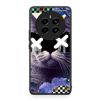 Thumbnail for Realme 12 4G / 12+ / 13 4G Cat Collage θήκη από τη Smartfits με σχέδιο στο πίσω μέρος και μαύρο περίβλημα | Smartphone case with colorful back and black bezels by Smartfits