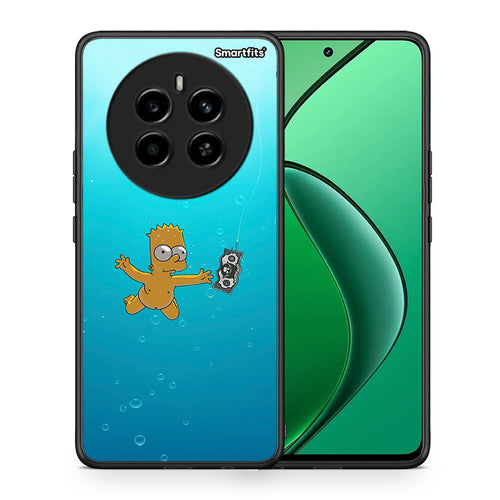 Θήκη Realme 12 4G / 12+ / 13 4G Chasing Money από τη Smartfits με σχέδιο στο πίσω μέρος και μαύρο περίβλημα | Realme 12 4G / 12+ / 13 4G Chasing Money case with colorful back and black bezels