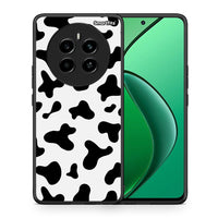 Thumbnail for Θήκη Realme 12 4G / 12+ / 13 4G Cow Print από τη Smartfits με σχέδιο στο πίσω μέρος και μαύρο περίβλημα | Realme 12 4G / 12+ / 13 4G Cow Print case with colorful back and black bezels