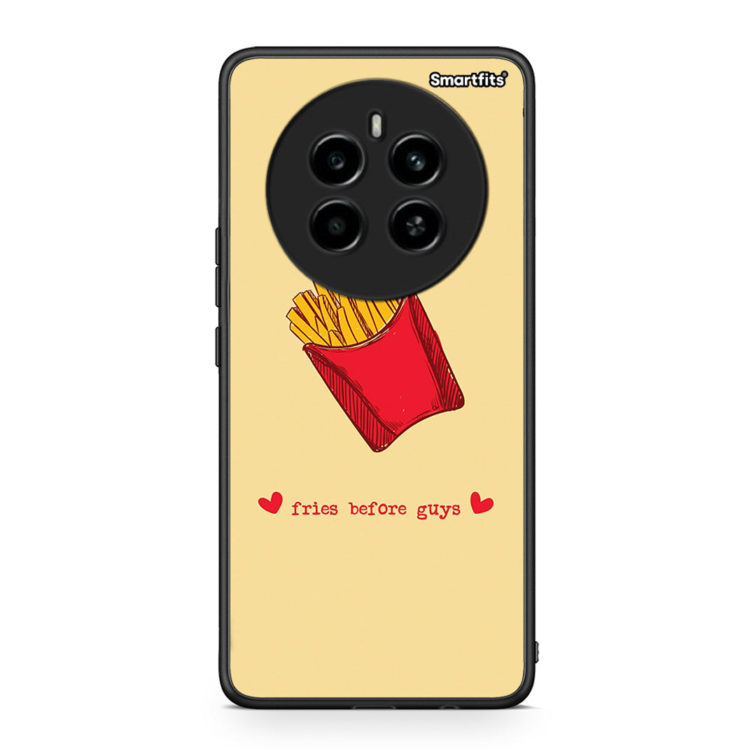 Realme 12 4G / 12+ / 13 4G Fries Before Guys Θήκη Αγίου Βαλεντίνου από τη Smartfits με σχέδιο στο πίσω μέρος και μαύρο περίβλημα | Smartphone case with colorful back and black bezels by Smartfits