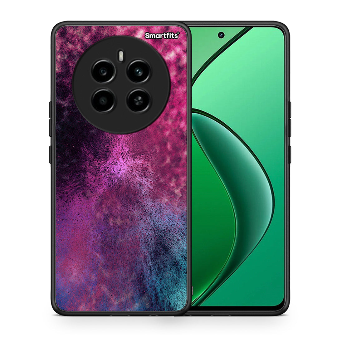 Θήκη Realme 12 4G / 12+ / 13 4G Aurora Galaxy από τη Smartfits με σχέδιο στο πίσω μέρος και μαύρο περίβλημα | Realme 12 4G / 12+ / 13 4G Aurora Galaxy case with colorful back and black bezels