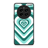 Thumbnail for Realme 12 4G / 12+ / 13 4G Green Hearts θήκη από τη Smartfits με σχέδιο στο πίσω μέρος και μαύρο περίβλημα | Smartphone case with colorful back and black bezels by Smartfits