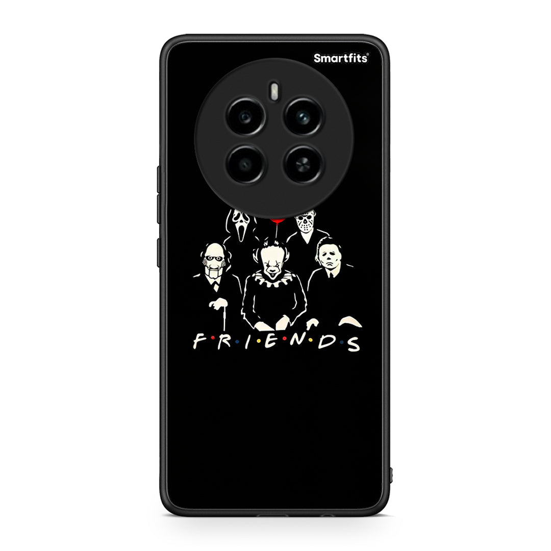 Realme 12 4G / 12+ / 13 4G Halloween Friends Θήκη από τη Smartfits με σχέδιο στο πίσω μέρος και μαύρο περίβλημα | Smartphone case with colorful back and black bezels by Smartfits